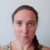 Christina Windmark. Porträtt.